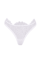 Solstice Thong Ivory - Noblesse Oblige Lingerie