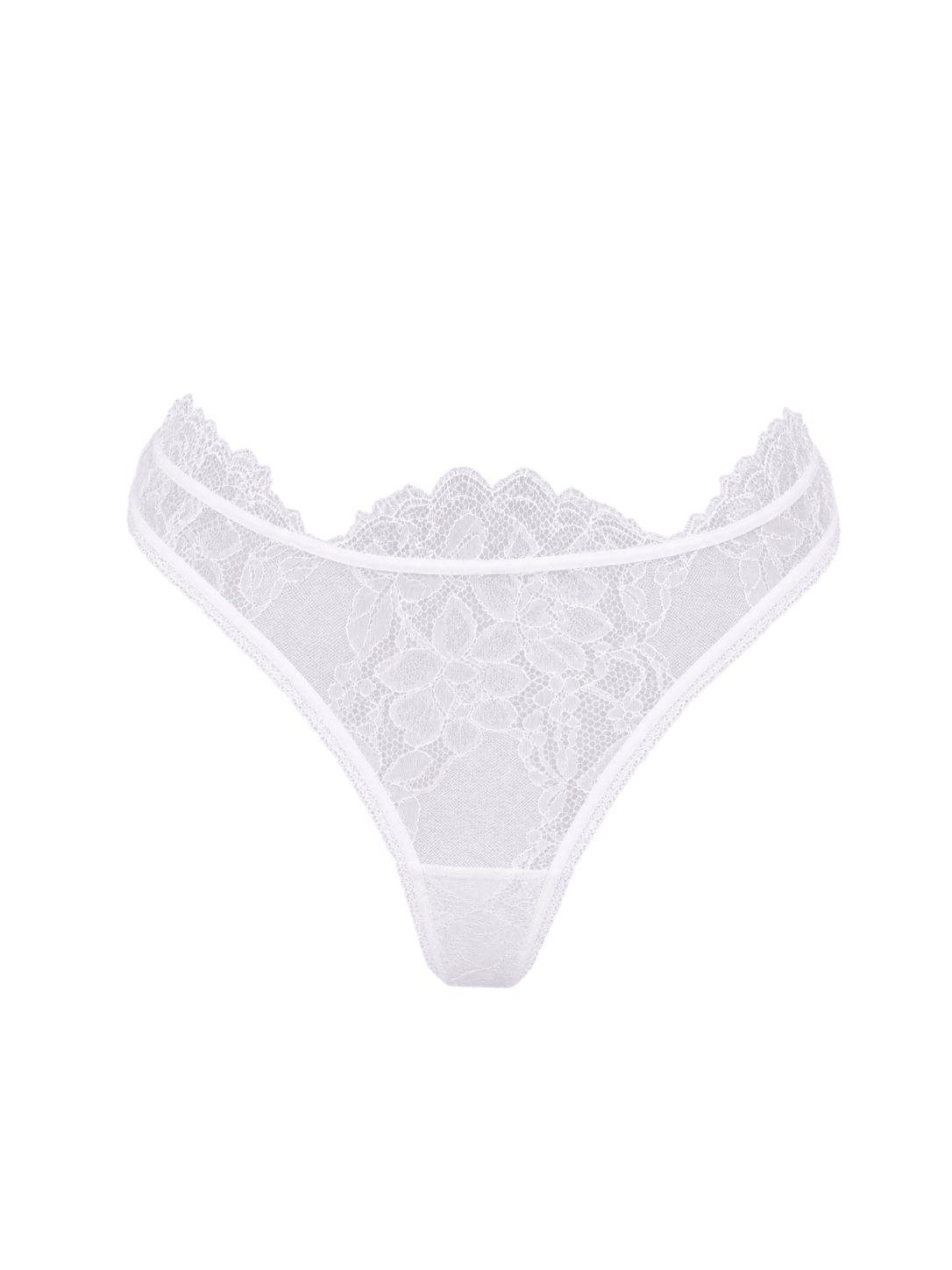 Solstice Thong Ivory - Noblesse Oblige Lingerie