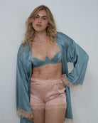 Luna Bra Duck Egg - Noblesse Oblige Lingerie