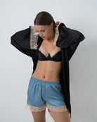 Luna Bra Black - Noblesse Oblige Lingerie