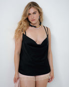 Luna Camisole Black - Noblesse Oblige Lingerie