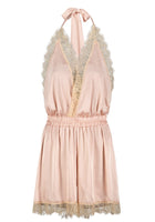 Luna Short Romper Nude - Noblesse Oblige Lingerie