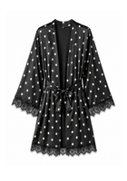 Luna Robe Polka Dot - Noblesse Oblige Lingerie
