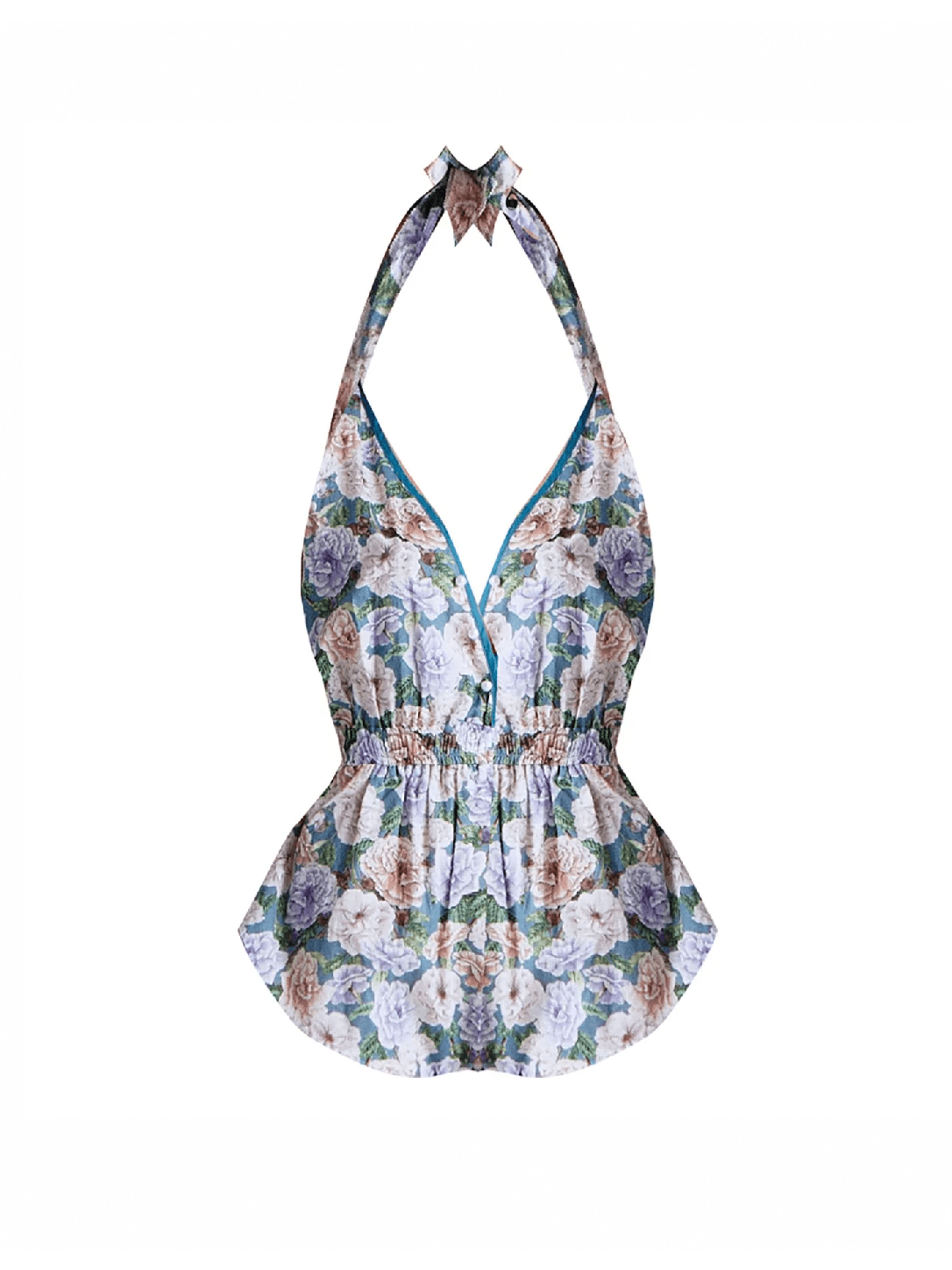 Liberty Romper Summer Meadow - Noblesse Oblige Lingerie