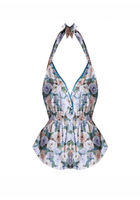Liberty Romper Summer Meadow - Noblesse Oblige Lingerie