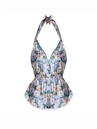 Liberty Romper Summer Meadow - Noblesse Oblige Lingerie