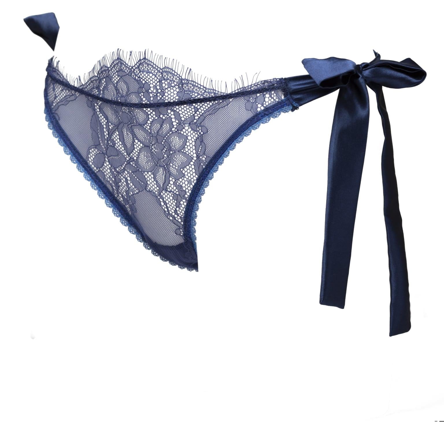 Solstice Tie - Side Panty Royal - Noblesse Oblige Lingerie