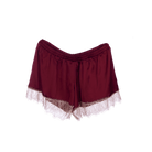 Luna Short Burgundy - Noblesse Oblige Lingerie