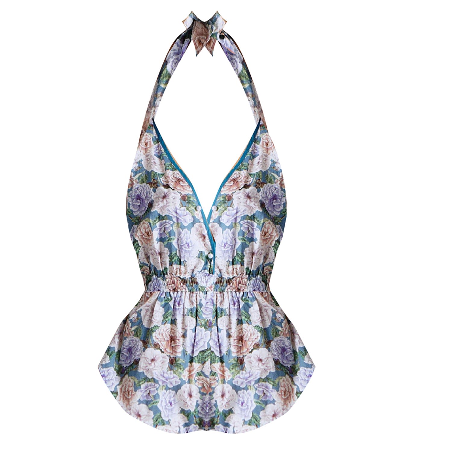 Liberty Romper Summer Meadow - Noblesse Oblige Lingerie