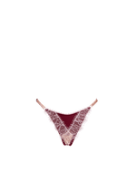 Luna String Burgundy - Noblesse Oblige Lingerie